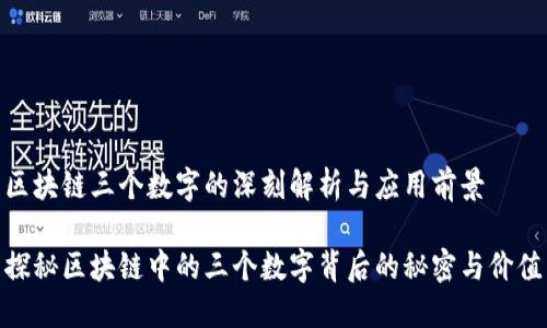 区块链三个数字的深刻解析与应用前景

探秘区块链中的三个数字背后的秘密与价值