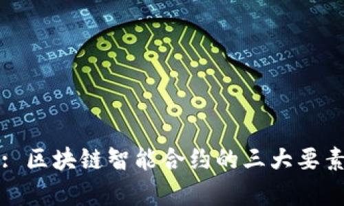 题目: 区块链智能合约的三大要素解析