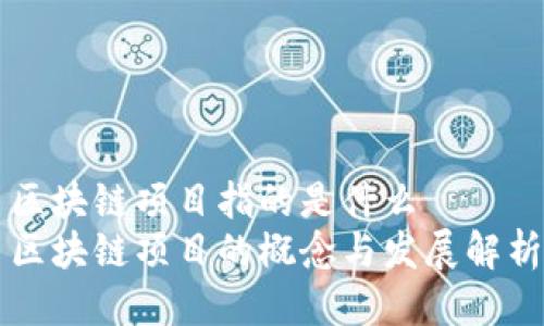 区块链项目指的是什么  
区块链项目的概念与发展解析