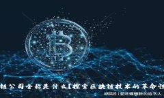 区块链公司全称是什么？探索区块链技术的革命
